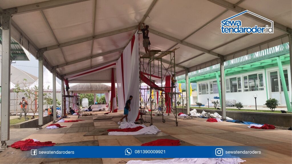 Jasa Sewa Tenda Roder Match Production