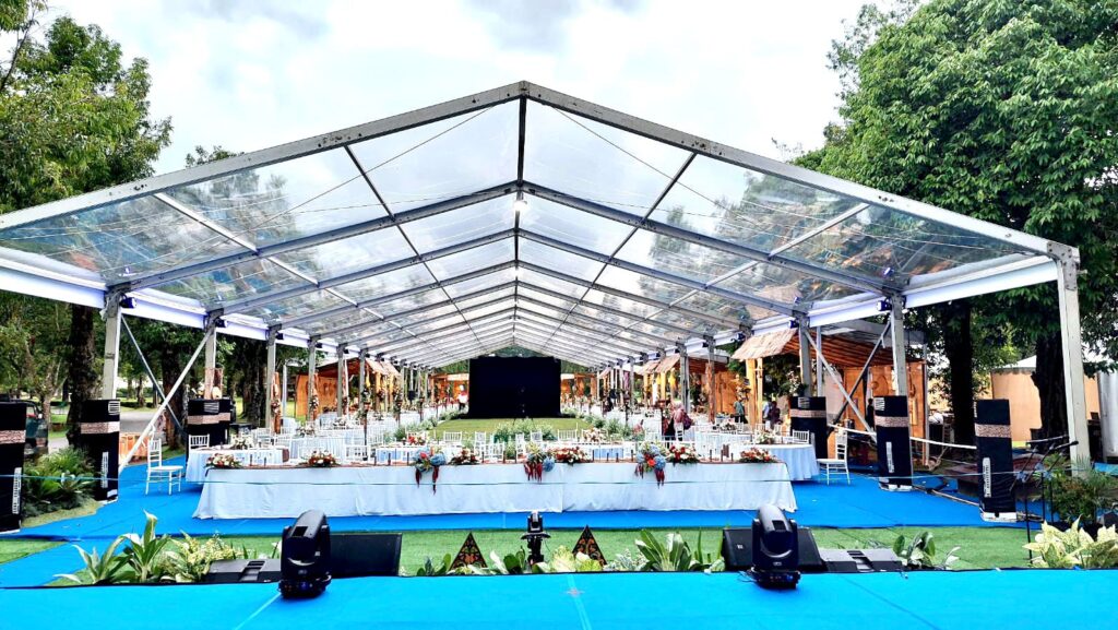 Tenda Roder Atap Transparan